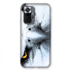 Coque Pour Xiaomi Redmi Note 10 Pro 5G Aigle Royal Blanc
