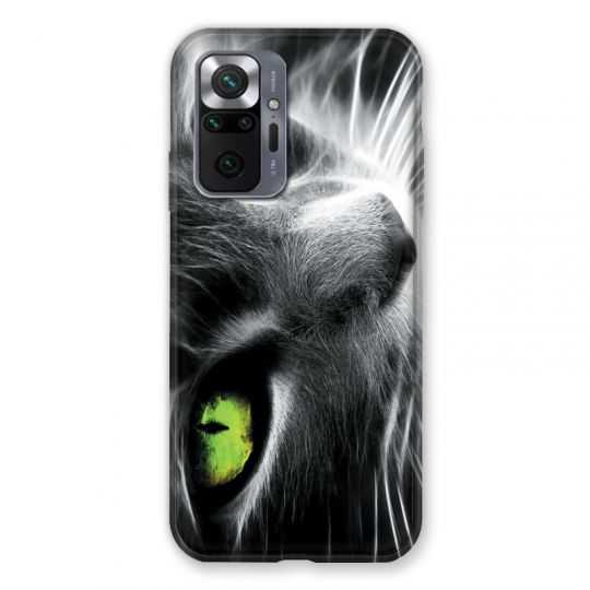 Coque Pour Xiaomi Redmi Note 10 Pro 5G Chat Vert