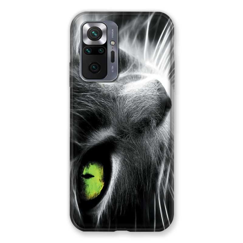 Coque Pour Xiaomi Redmi Note 10 Pro 5G Chat Vert