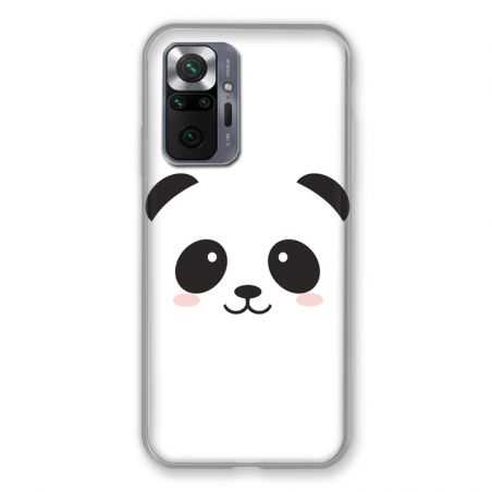 Coque Pour Xiaomi Redmi Note 10 Pro 5G Panda Blanc