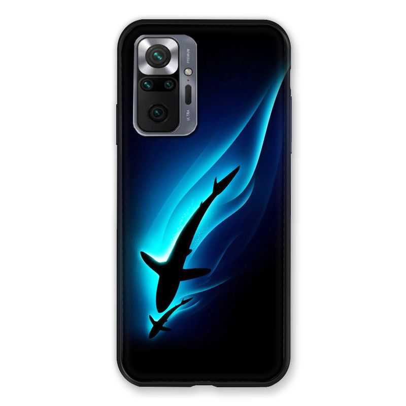 Coque Pour Xiaomi Redmi Note 10 Pro 5G Requin Noir