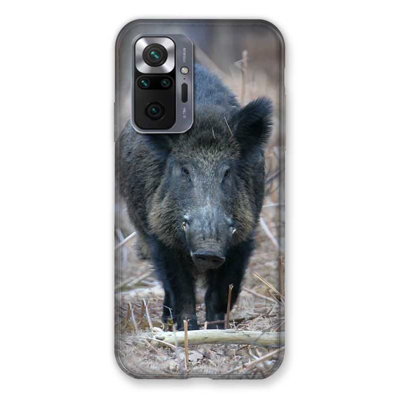 Coque Pour Xiaomi Redmi Note 10 Pro 5G Sanglier Pin
