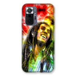 Coque Pour Xiaomi Redmi Note 10 Pro 5G Bob Marley Color