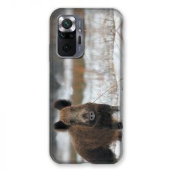 Coque Pour Xiaomi Redmi Note 10 Pro 5G Chasse Sanglier Neige