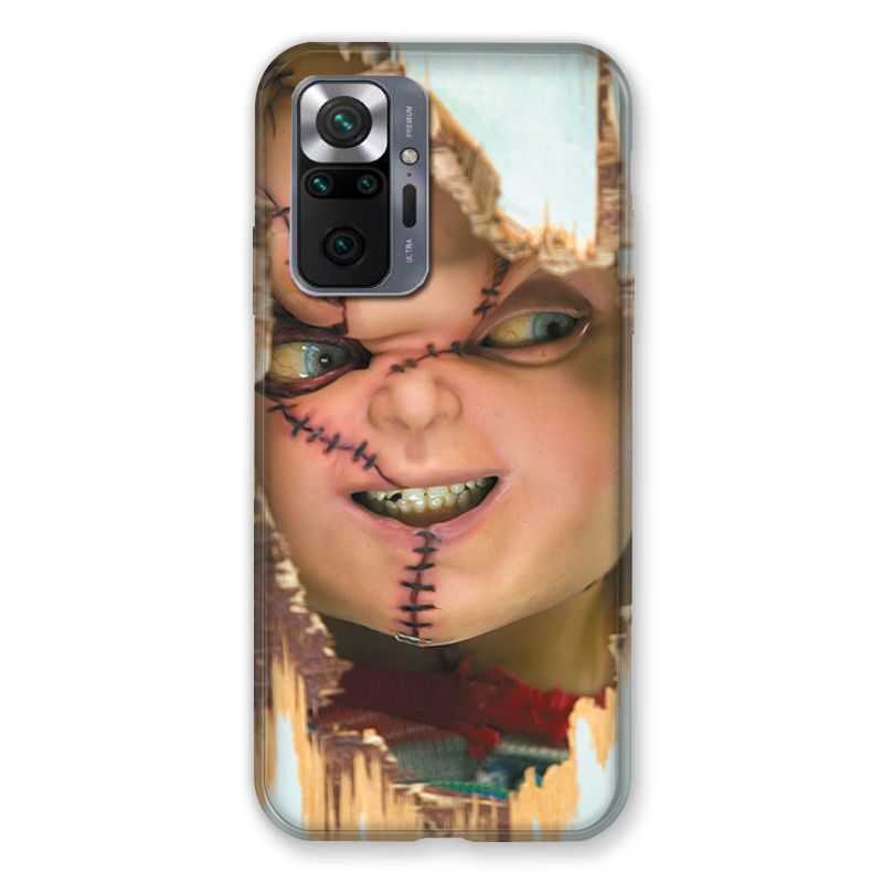 Coque Pour Xiaomi Redmi Note 10 Pro 5G Chucky Blanc