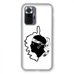 Coque Pour Xiaomi Redmi Note 10 Pro 5G Corse Blanc