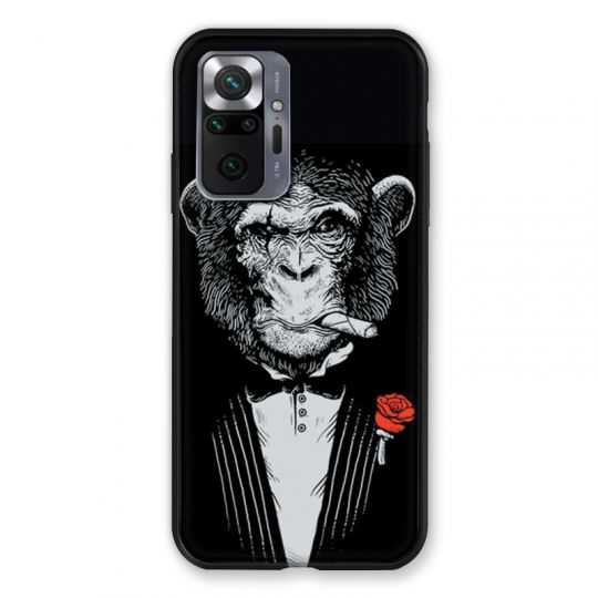 Coque Pour Xiaomi Redmi Note 10 Pro 5G Decale Singe Mafia