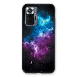 Coque Pour Xiaomi Redmi Note 10 Pro 5G Univers Bleu Violet
