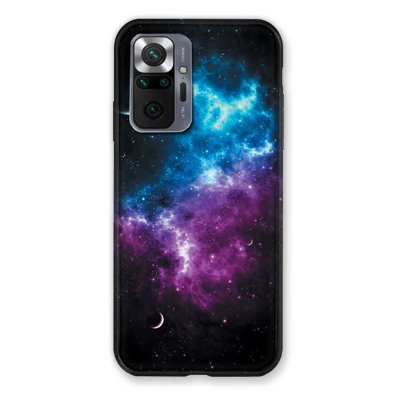 Coque Pour Xiaomi Redmi Note 10 Pro 5G Univers Bleu Violet