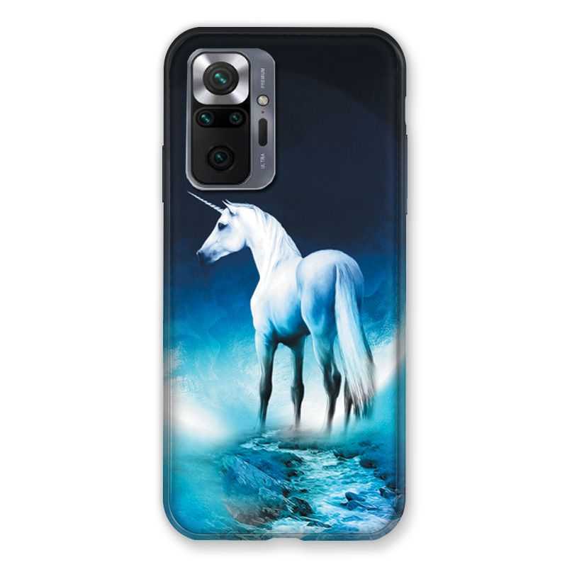 Coque Pour Xiaomi Redmi Note 10 Pro 5G Licorne Lune