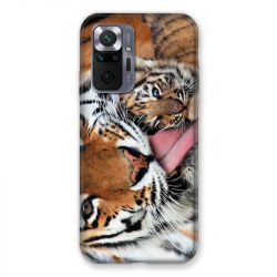 Coque Pour Xiaomi Redmi Note 10 Pro 5G Bebe Tigre