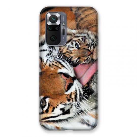 Coque Pour Xiaomi Redmi Note 10 Pro 5G Bebe Tigre