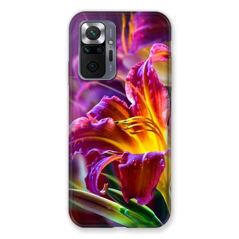 Coque Pour Xiaomi Redmi Note 10 Pro 5G Fleur Lys Color