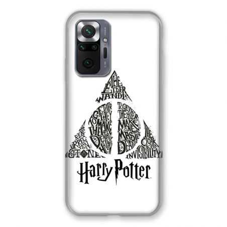 Coque Pour Xiaomi Redmi Note 10 Pro 5G WB License Harry Potter Triangle Blanc