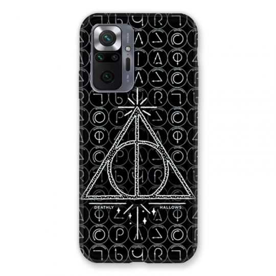 Coque Pour Xiaomi Redmi Note 10 Pro 5G WB License Harry Potter Triangle noir