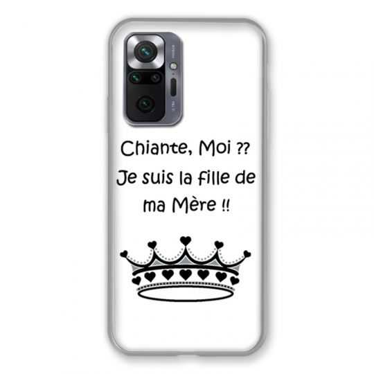 Coque Pour Xiaomi Redmi Note 10 Pro 5G Humour Moi Chiante