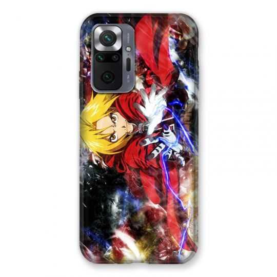 Coque Pour Xiaomi Redmi Note 10 Pro 5G Manga Fullmetal Alchemist Color