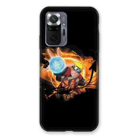 Coque Pour Xiaomi Redmi Note 10 Pro 5G Manga Naruto Noir