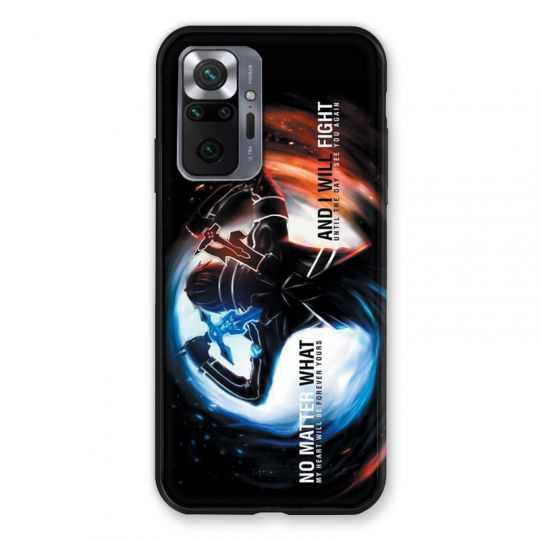 Coque Pour Xiaomi Redmi Note 10 Pro 5G Manga SAO sword Art Online Fight