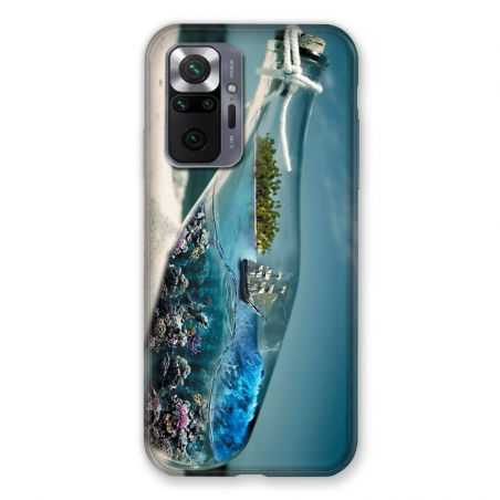 Coque Pour Xiaomi Redmi Note 10 Pro 5G Mer Bouteille
