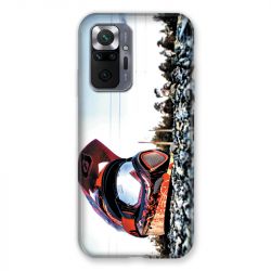 Coque Pour Xiaomi Redmi Note 10 Pro 5G Moto Casque Cross