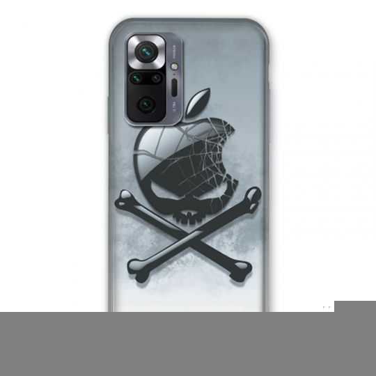 Coque Pour Xiaomi Redmi Note 10 Pro 5G Pomme Tete Mort