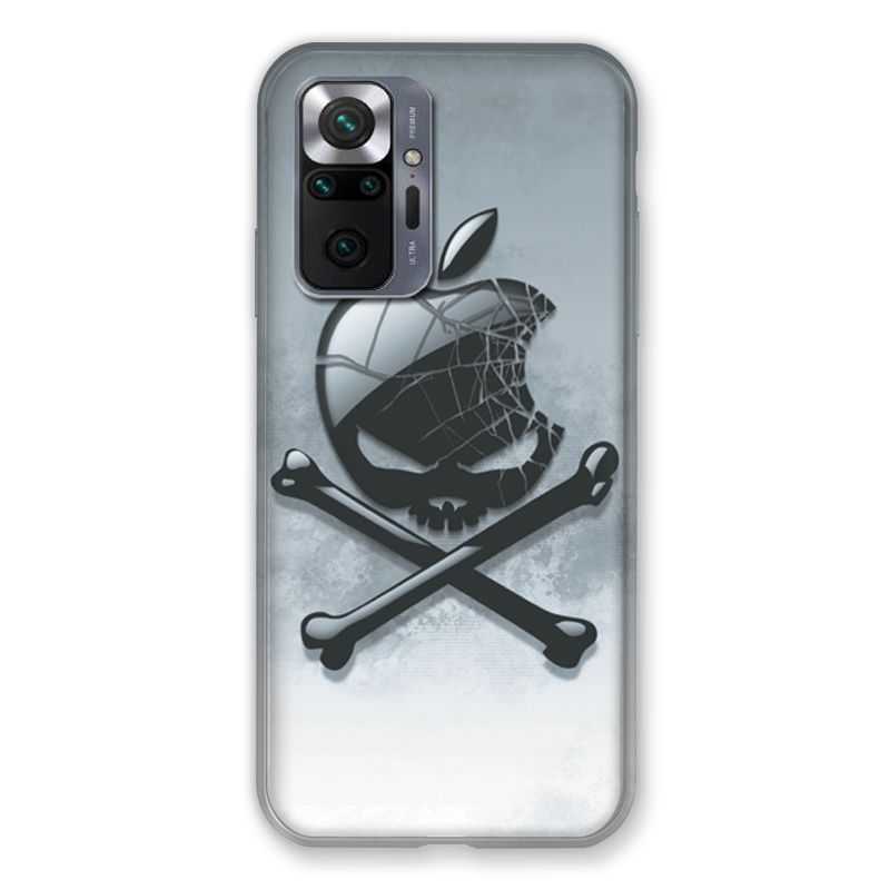 Coque Pour Xiaomi Redmi Note 10 Pro 5G Pomme Tete Mort