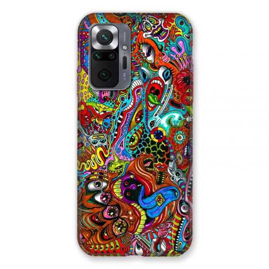 Coque Pour Xiaomi Redmi Note 10 Pro 5G Psychedelic Yeux