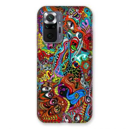 Coque Pour Xiaomi Redmi Note 10 Pro 5G Psychedelic Yeux