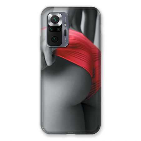 Coque Pour Xiaomi Redmi Note 10 Pro 5G Sexy Tanga Rouge