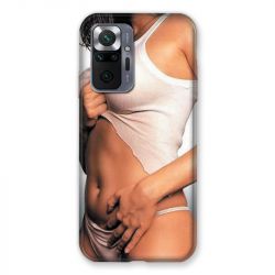 Coque Pour Xiaomi Redmi Note 10 Pro 5G Sexy Tee Shirt Blanc