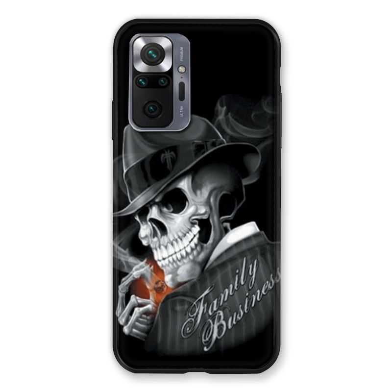Coque Pour Xiaomi Redmi Note 10 Pro 5G Tete de Mort family business