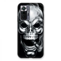 Coque Pour Xiaomi Redmi Note 10 Pro 5G Tete de Mort Fume
