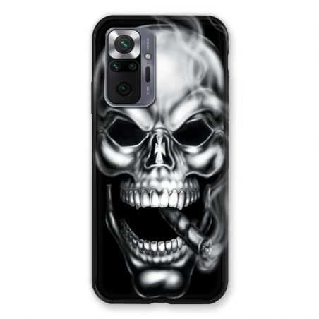 Coque Pour Xiaomi Redmi Note 10 Pro 5G Tete de Mort Fume