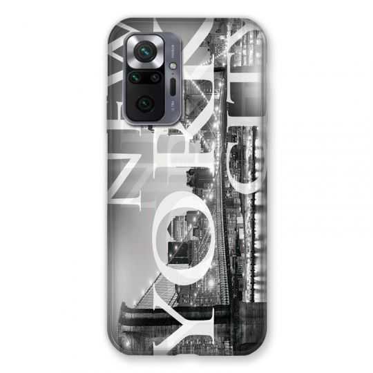 Coque Pour Xiaomi Redmi Note 10 Pro 5G Amerique USA New York