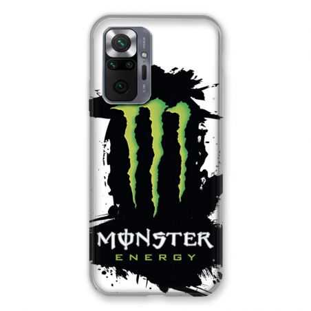 Coque Pour Xiaomi Redmi Note 10 Pro 5G Monster Energy Tache