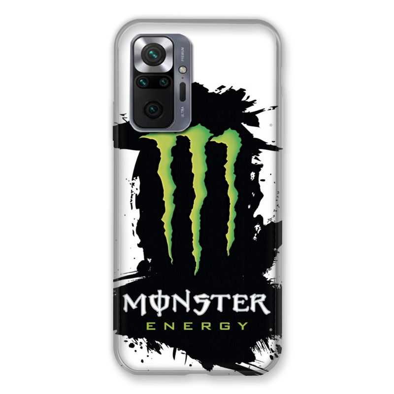 Coque Pour Xiaomi Redmi Note 10 Pro 5G Monster Energy Tache
