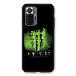 Coque Pour Xiaomi Redmi Note 10 Pro 5G Monster Energy Vert