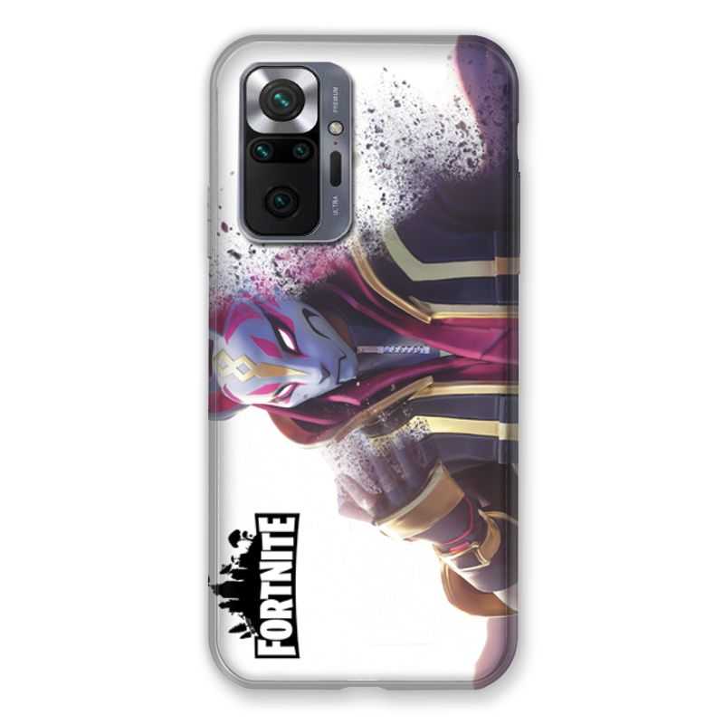 Coque Pour Xiaomi Redmi Note 10 Pro 5G Fortnite Blanc