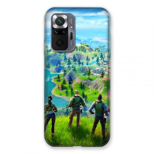 Coque Pour Xiaomi Redmi Note 10 Pro 5G Fortnite Map
