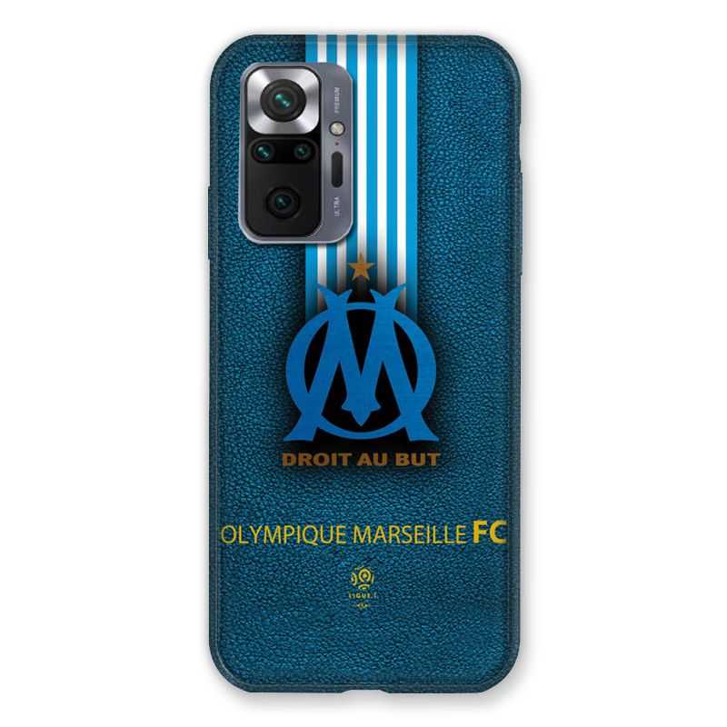 Coque Pour Xiaomi Redmi Note 10 Pro 5G Olympique Marseille OM Bande
