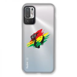 Coque Transparente Pour Xiaomi Redmi Note 10 5G Bob Marley Graf