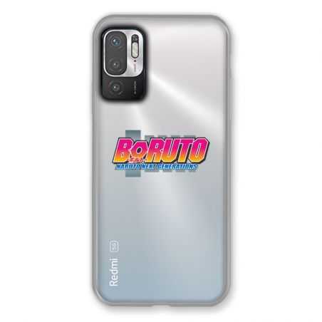 Coque Transparente Pour Xiaomi Redmi Note 10 5G Boruto Logo