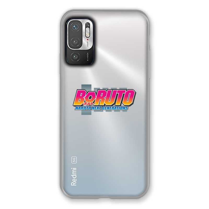Coque Transparente Pour Xiaomi Redmi Note 10 5G Boruto Logo