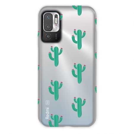Coque Transparente Pour Xiaomi Redmi Note 10 5G Cactus