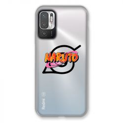 Coque Transparente Pour Xiaomi Redmi Note 10 5G Naruto Logo