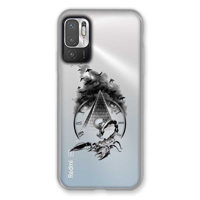 Coque Transparente Pour Xiaomi Redmi Note 10 5G Scorpion