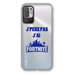 Coque Transparente Pour Xiaomi Redmi Note 10 5G Jpeux pas jai Fortnite