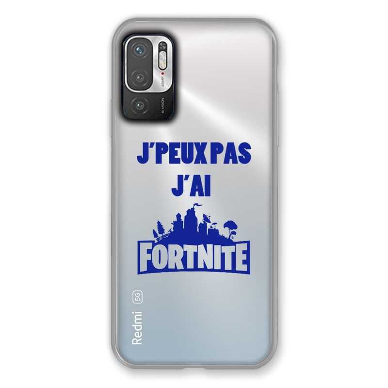 Coque Transparente Pour Xiaomi Redmi Note 10 5G Jpeux pas jai Fortnite
