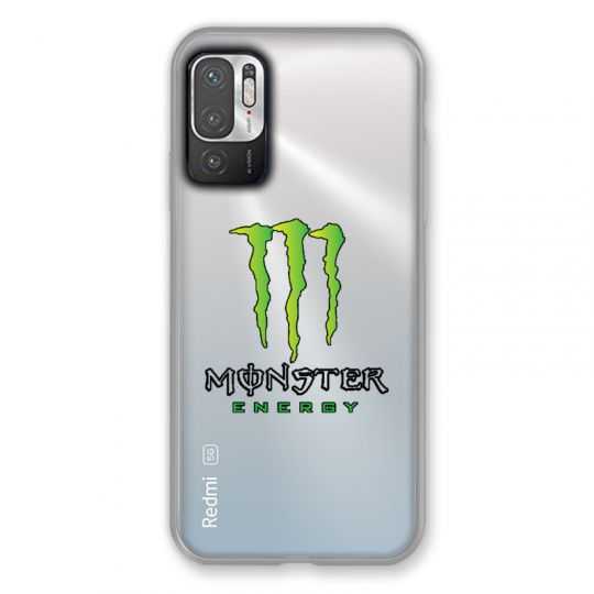 Coque Transparente Pour Xiaomi Redmi Note 10 5G Monster Energy